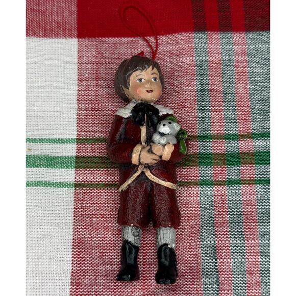 Vintage Sondra 1989 Victorian Child Tree Ornament - Picture 2 of 3